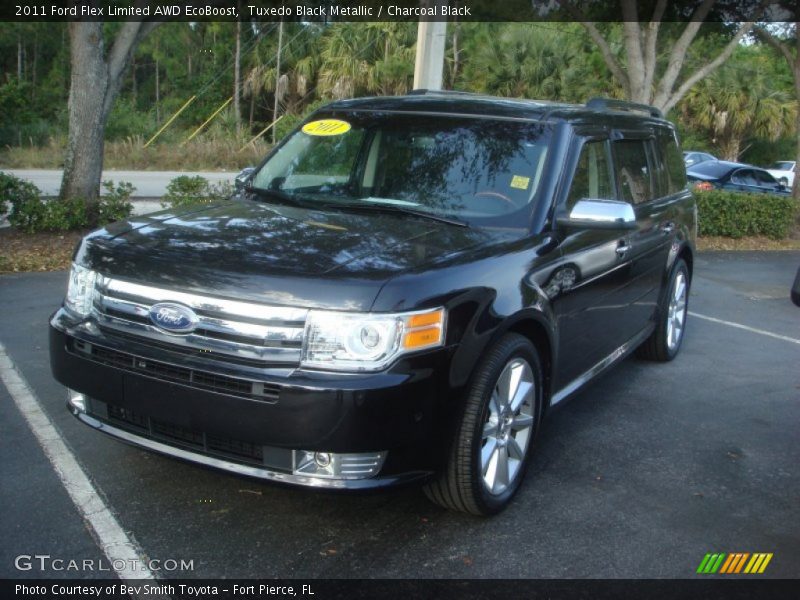 Tuxedo Black Metallic / Charcoal Black 2011 Ford Flex Limited AWD EcoBoost