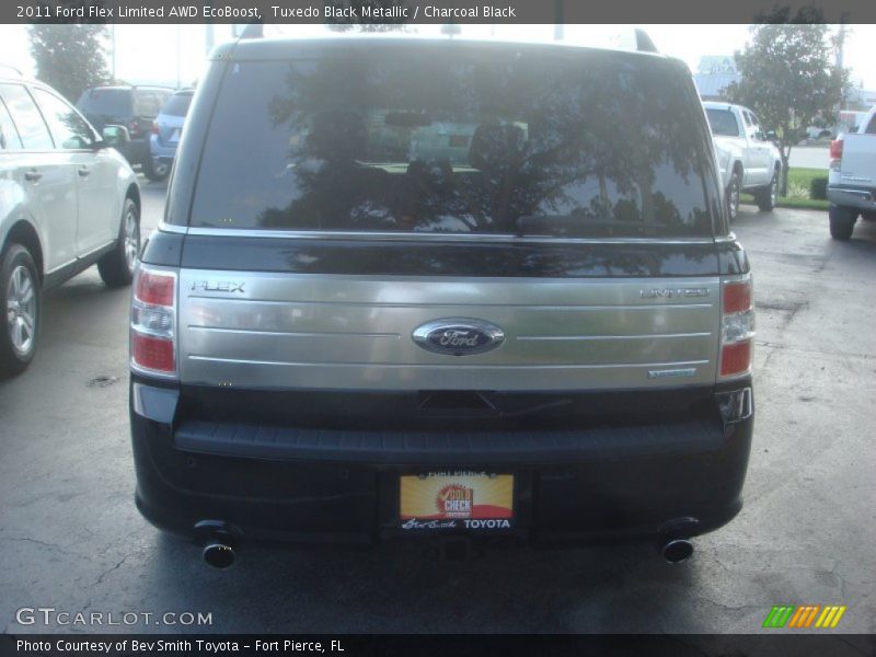 Tuxedo Black Metallic / Charcoal Black 2011 Ford Flex Limited AWD EcoBoost