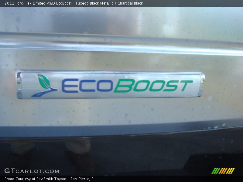 Tuxedo Black Metallic / Charcoal Black 2011 Ford Flex Limited AWD EcoBoost
