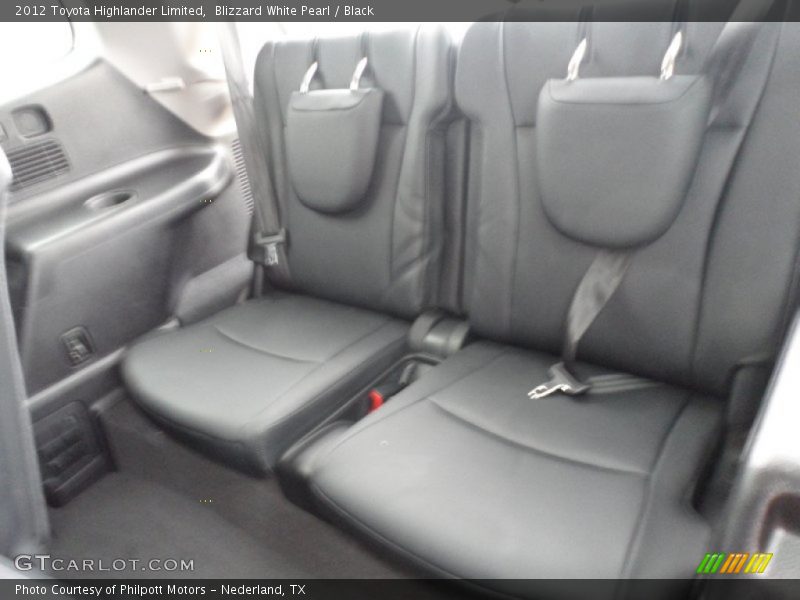 Blizzard White Pearl / Black 2012 Toyota Highlander Limited