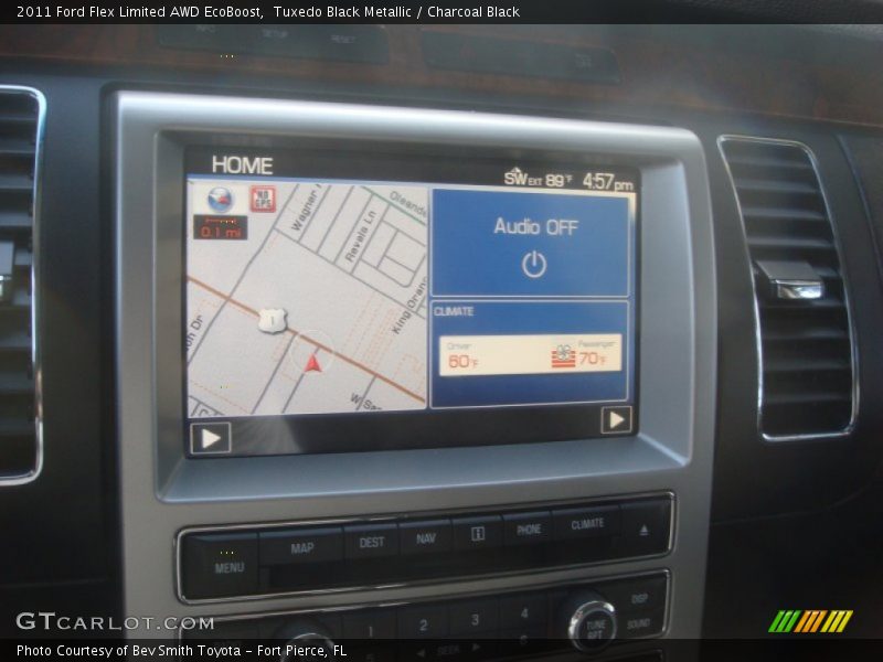Tuxedo Black Metallic / Charcoal Black 2011 Ford Flex Limited AWD EcoBoost