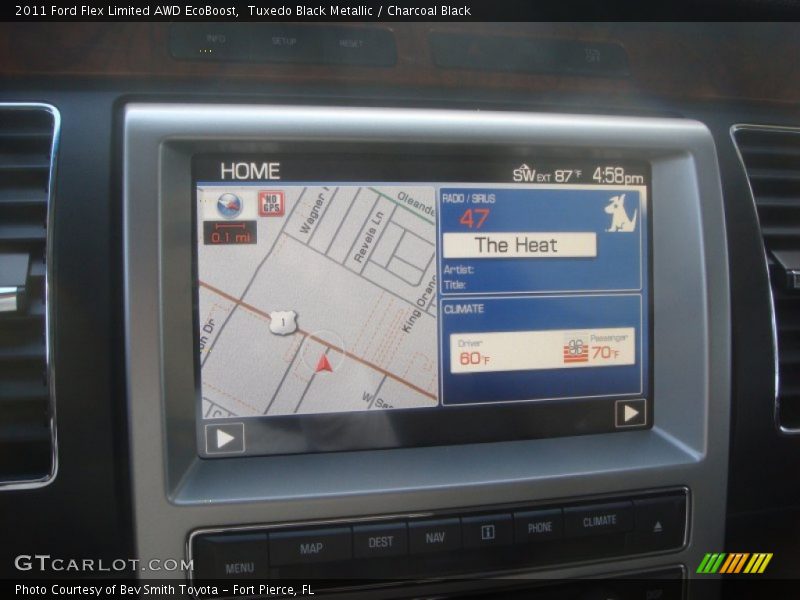 Tuxedo Black Metallic / Charcoal Black 2011 Ford Flex Limited AWD EcoBoost