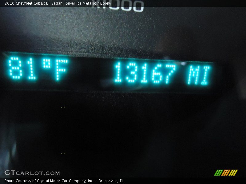 Silver Ice Metallic / Ebony 2010 Chevrolet Cobalt LT Sedan