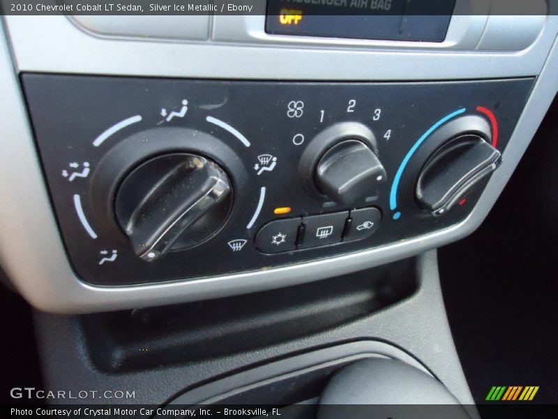 Controls of 2010 Cobalt LT Sedan