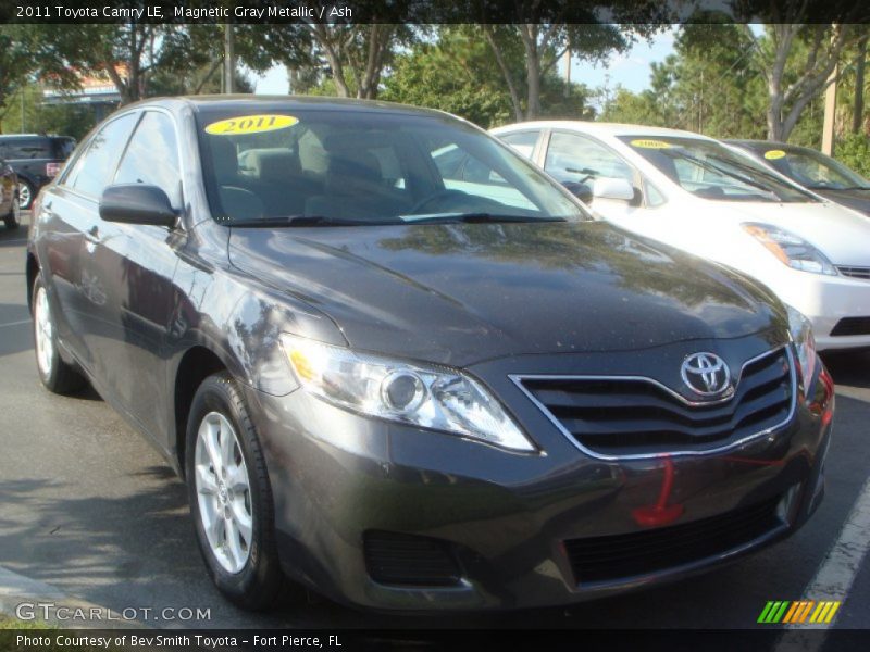 Magnetic Gray Metallic / Ash 2011 Toyota Camry LE