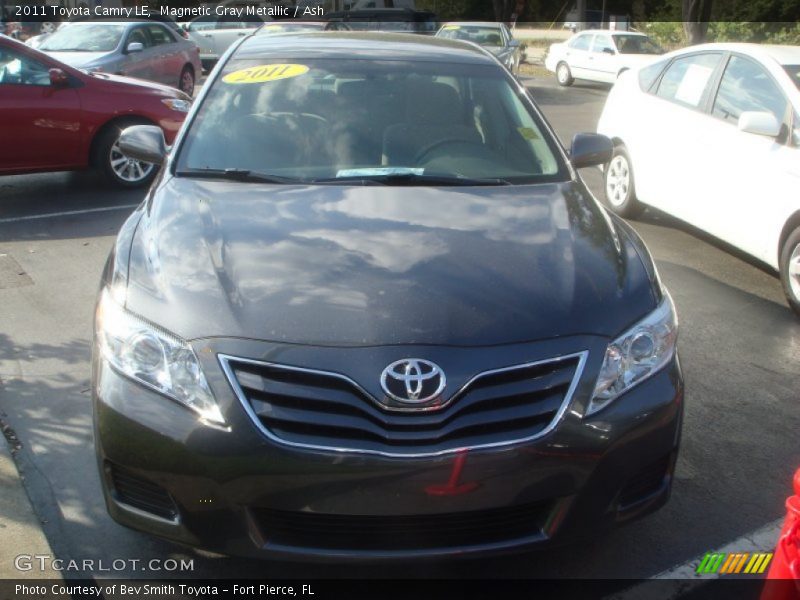 Magnetic Gray Metallic / Ash 2011 Toyota Camry LE