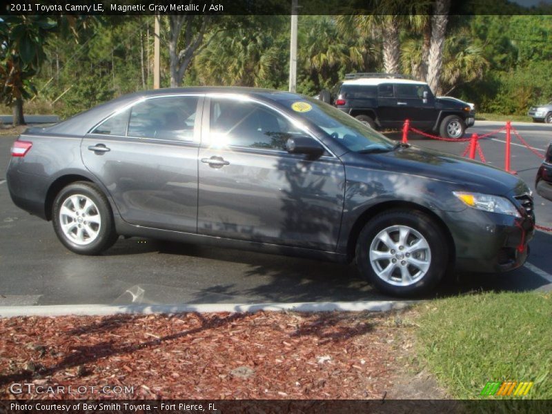 Magnetic Gray Metallic / Ash 2011 Toyota Camry LE
