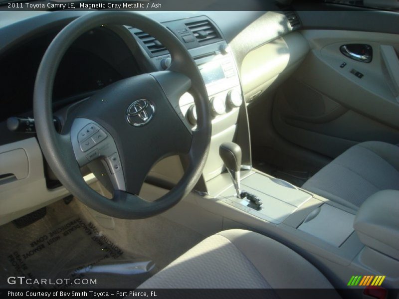 Magnetic Gray Metallic / Ash 2011 Toyota Camry LE