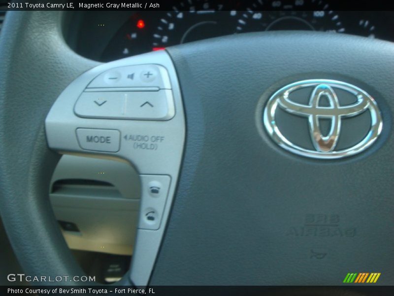 Magnetic Gray Metallic / Ash 2011 Toyota Camry LE