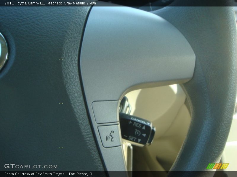 Magnetic Gray Metallic / Ash 2011 Toyota Camry LE