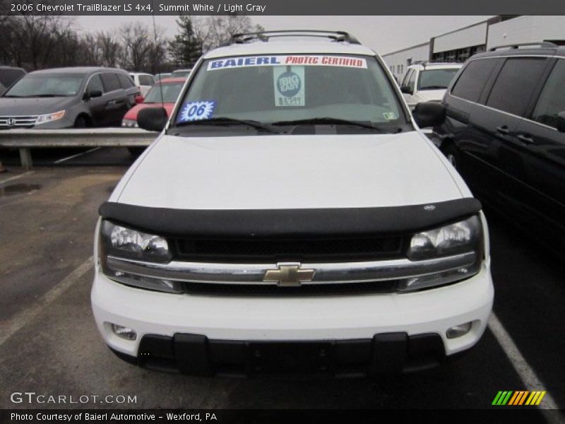Summit White / Light Gray 2006 Chevrolet TrailBlazer LS 4x4