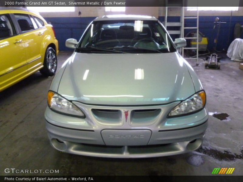Silvermist Metallic / Dark Pewter 2000 Pontiac Grand Am GT Sedan
