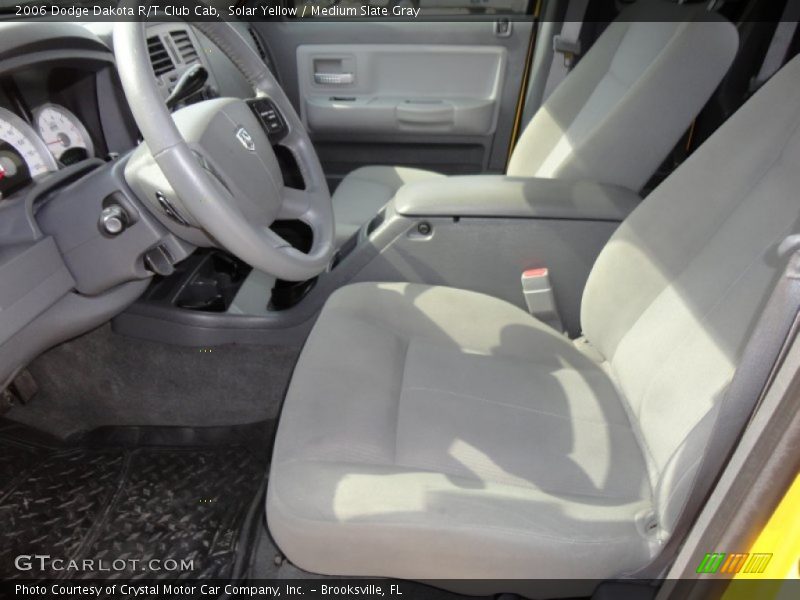  2006 Dakota R/T Club Cab Medium Slate Gray Interior