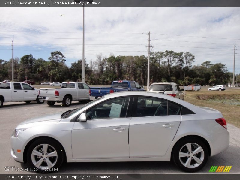 Silver Ice Metallic / Jet Black 2012 Chevrolet Cruze LT