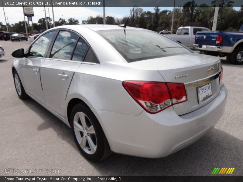 Silver Ice Metallic / Jet Black 2012 Chevrolet Cruze LT