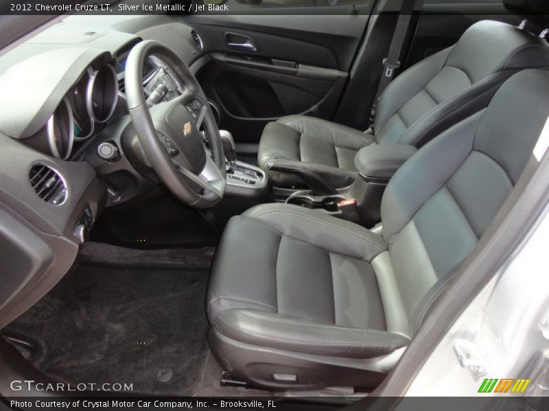 Silver Ice Metallic / Jet Black 2012 Chevrolet Cruze LT