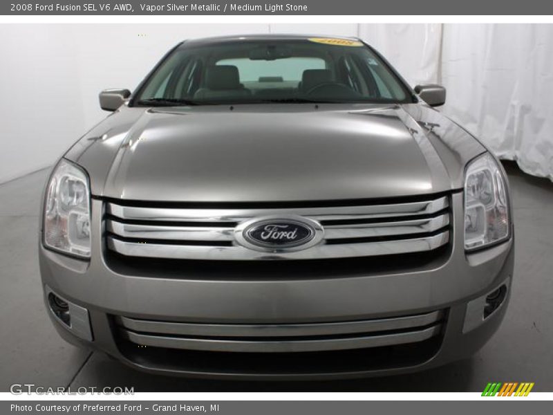 Vapor Silver Metallic / Medium Light Stone 2008 Ford Fusion SEL V6 AWD