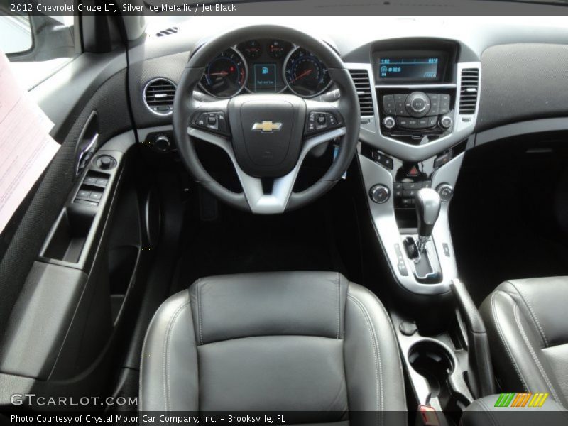 Silver Ice Metallic / Jet Black 2012 Chevrolet Cruze LT