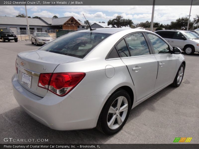 Silver Ice Metallic / Jet Black 2012 Chevrolet Cruze LT