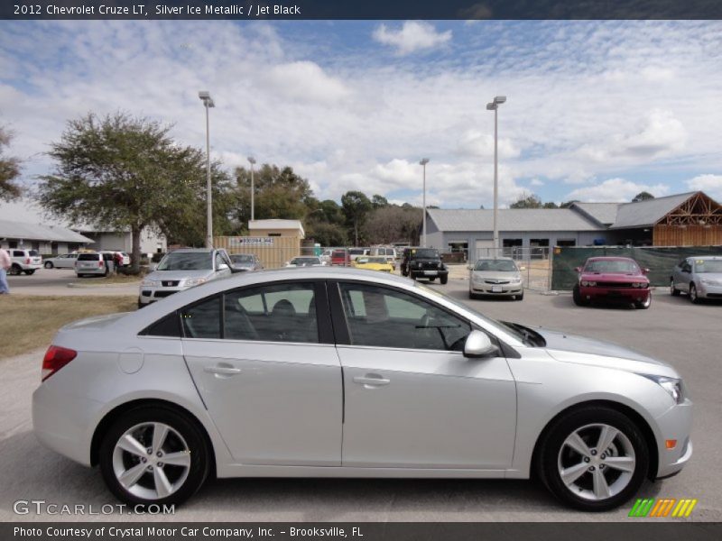 Silver Ice Metallic / Jet Black 2012 Chevrolet Cruze LT