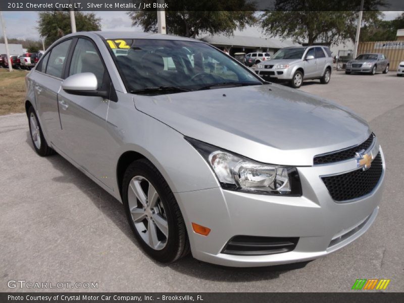 Silver Ice Metallic / Jet Black 2012 Chevrolet Cruze LT