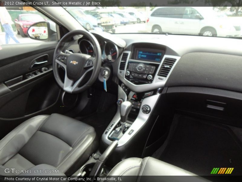 Silver Ice Metallic / Jet Black 2012 Chevrolet Cruze LT