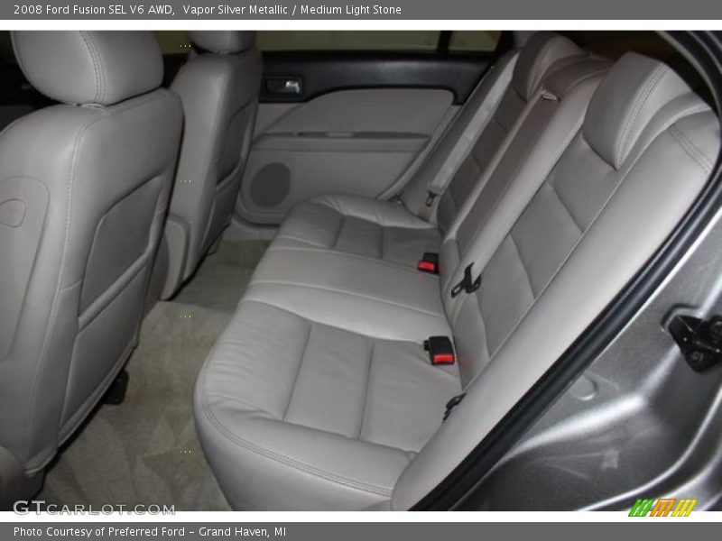 Vapor Silver Metallic / Medium Light Stone 2008 Ford Fusion SEL V6 AWD