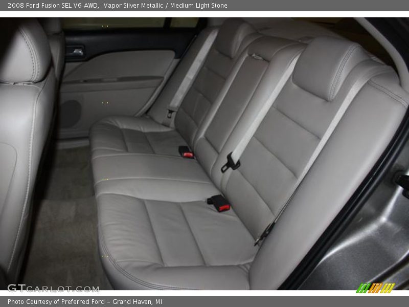 Vapor Silver Metallic / Medium Light Stone 2008 Ford Fusion SEL V6 AWD