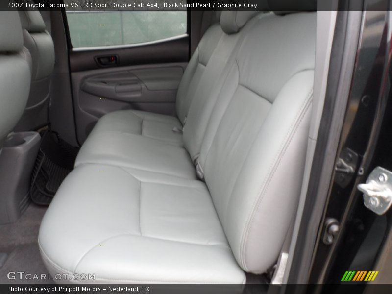  2007 Tacoma V6 TRD Sport Double Cab 4x4 Graphite Gray Interior