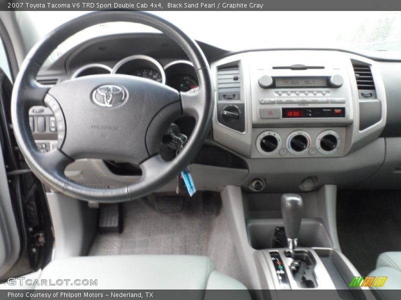 Dashboard of 2007 Tacoma V6 TRD Sport Double Cab 4x4