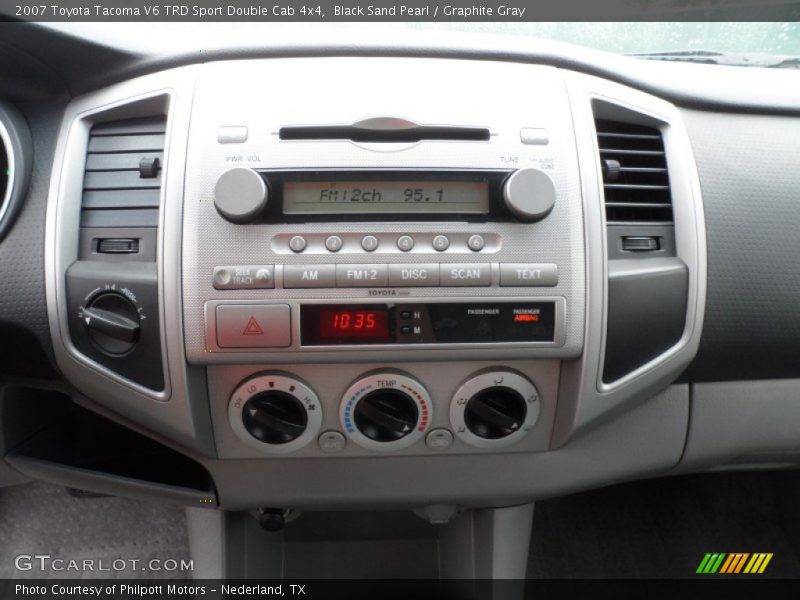 Controls of 2007 Tacoma V6 TRD Sport Double Cab 4x4