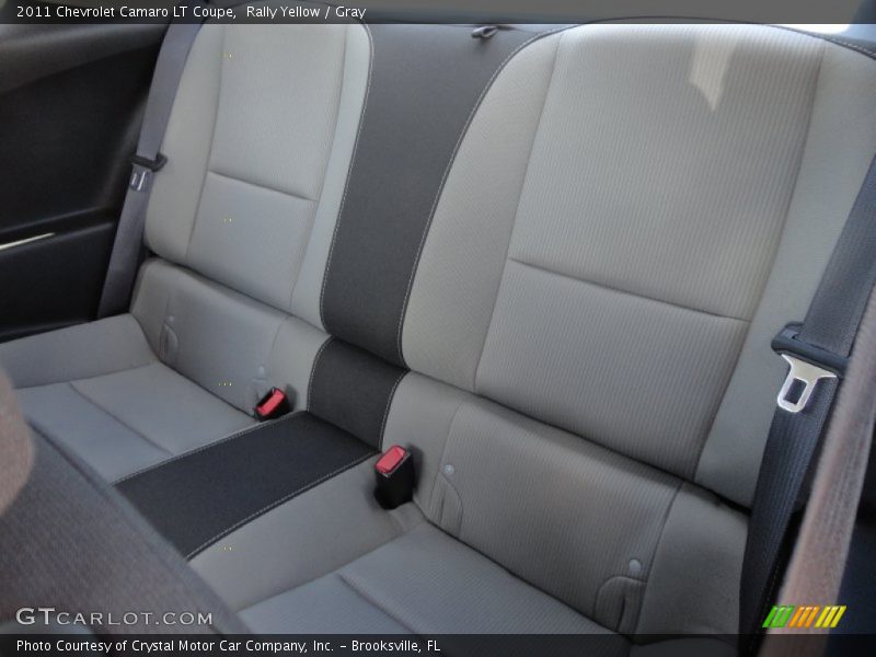 Rally Yellow / Gray 2011 Chevrolet Camaro LT Coupe