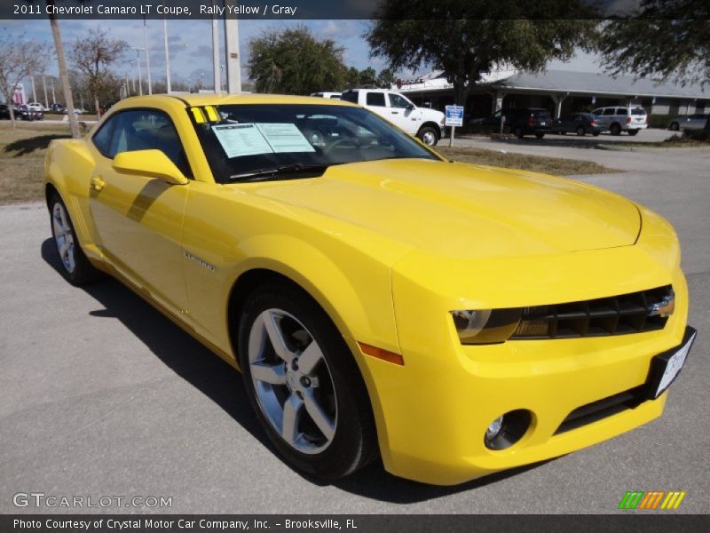 Front 3/4 View of 2011 Camaro LT Coupe