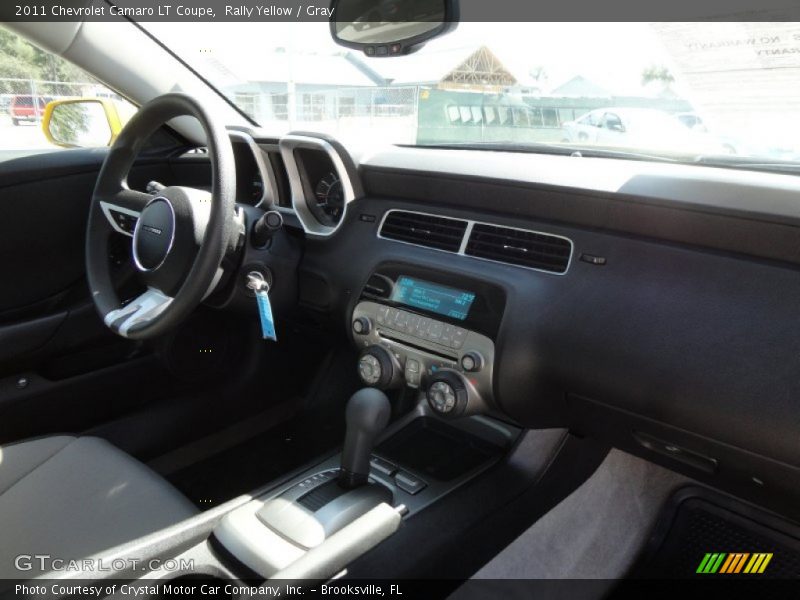 Rally Yellow / Gray 2011 Chevrolet Camaro LT Coupe