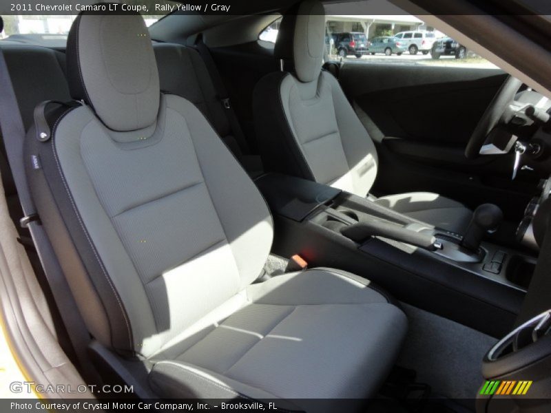 Rally Yellow / Gray 2011 Chevrolet Camaro LT Coupe
