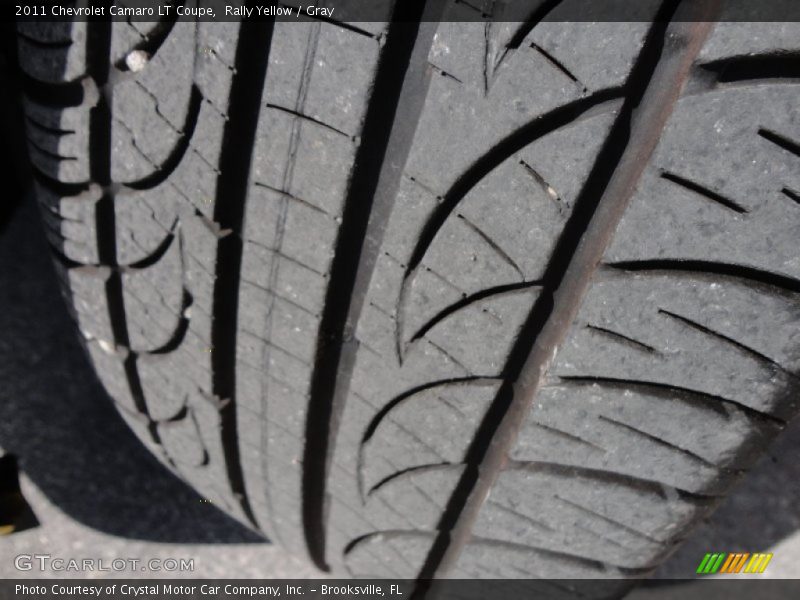 Rally Yellow / Gray 2011 Chevrolet Camaro LT Coupe