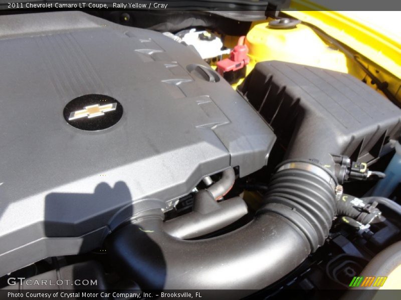 Rally Yellow / Gray 2011 Chevrolet Camaro LT Coupe