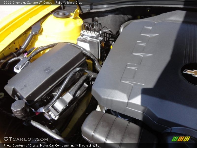 Rally Yellow / Gray 2011 Chevrolet Camaro LT Coupe