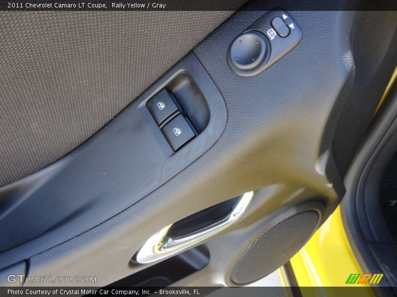 Rally Yellow / Gray 2011 Chevrolet Camaro LT Coupe