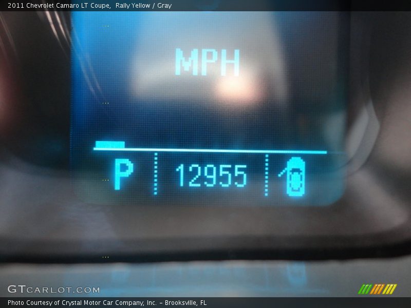 Rally Yellow / Gray 2011 Chevrolet Camaro LT Coupe