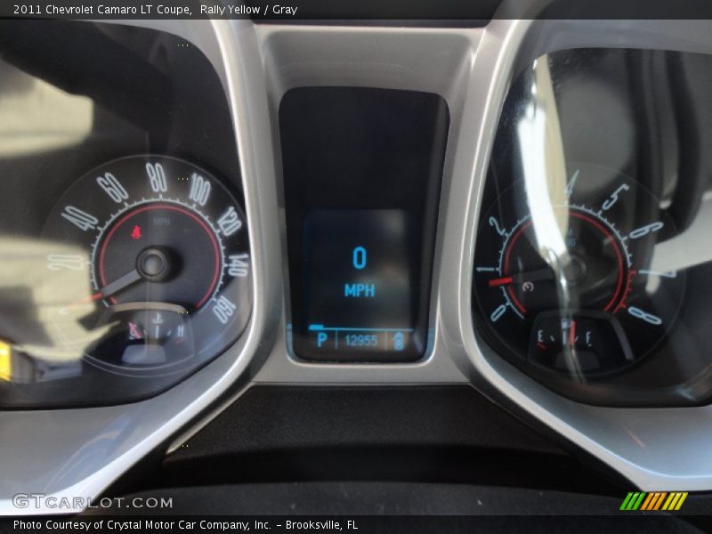 Rally Yellow / Gray 2011 Chevrolet Camaro LT Coupe