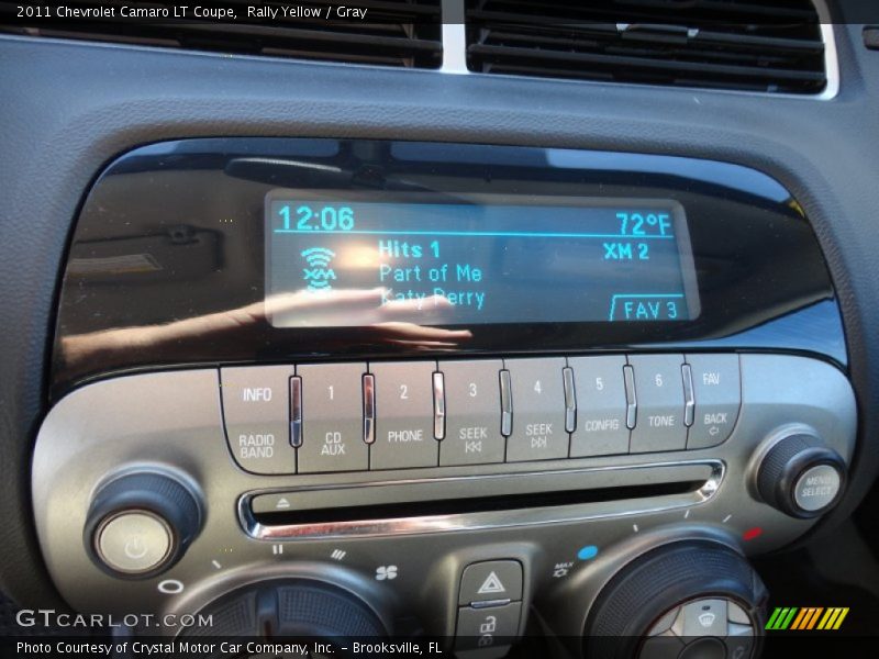 Rally Yellow / Gray 2011 Chevrolet Camaro LT Coupe