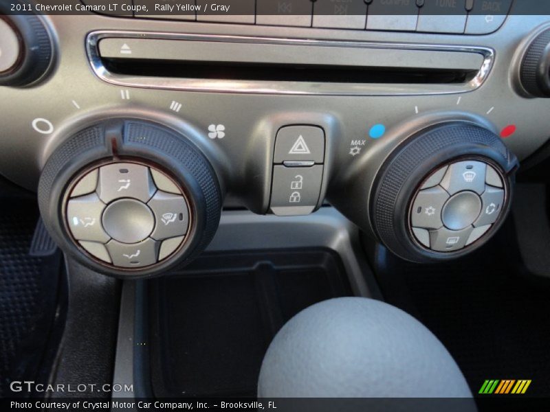 Rally Yellow / Gray 2011 Chevrolet Camaro LT Coupe