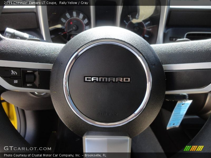 Rally Yellow / Gray 2011 Chevrolet Camaro LT Coupe