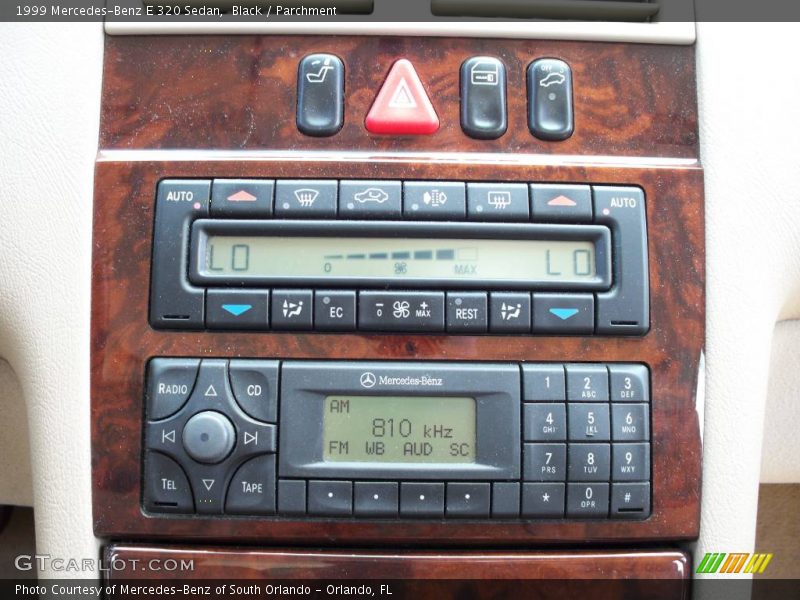 Black / Parchment 1999 Mercedes-Benz E 320 Sedan