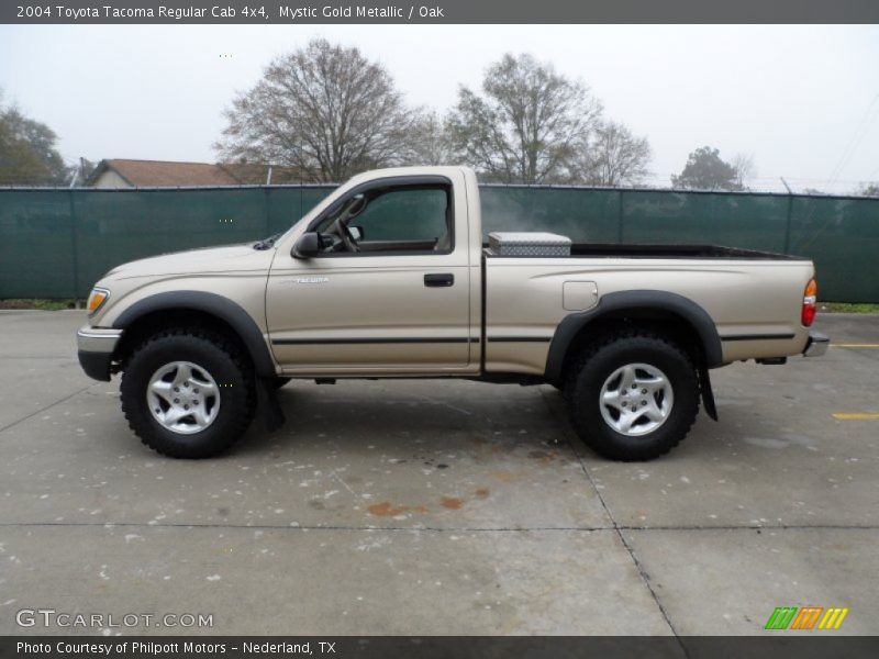  2004 Tacoma Regular Cab 4x4 Mystic Gold Metallic