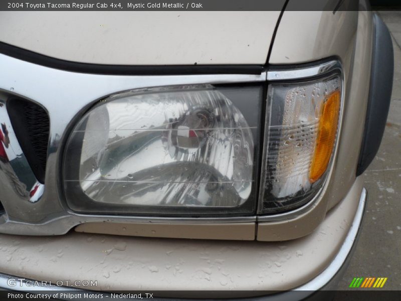 Mystic Gold Metallic / Oak 2004 Toyota Tacoma Regular Cab 4x4