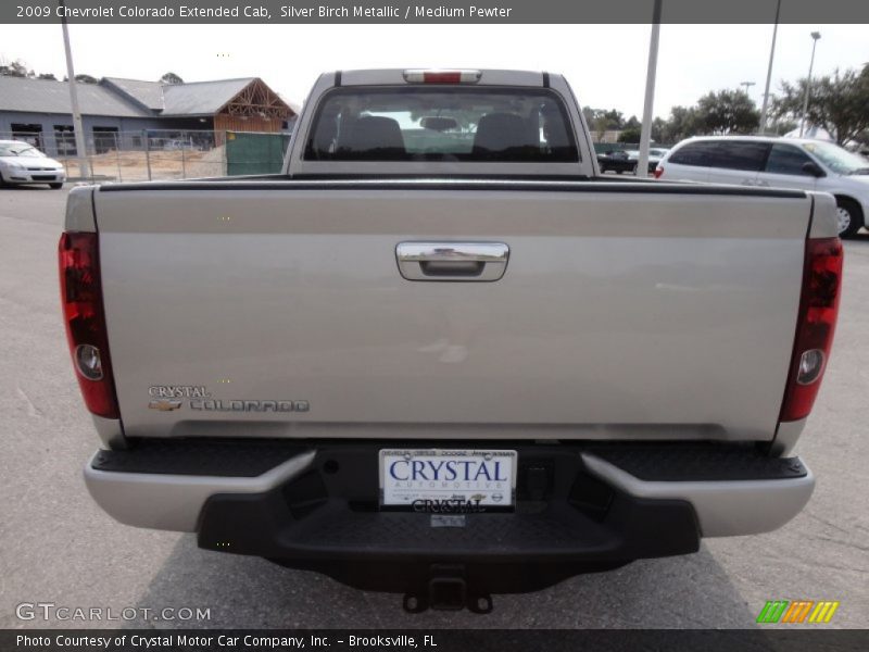 Silver Birch Metallic / Medium Pewter 2009 Chevrolet Colorado Extended Cab