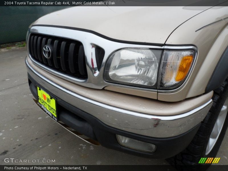 Mystic Gold Metallic / Oak 2004 Toyota Tacoma Regular Cab 4x4
