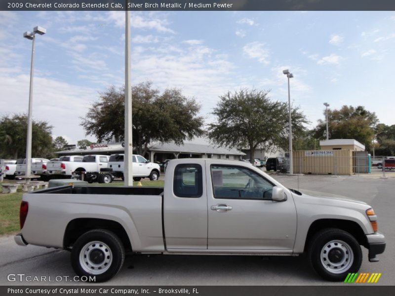  2009 Colorado Extended Cab Silver Birch Metallic